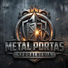 Logo Metal Portas Serralheria